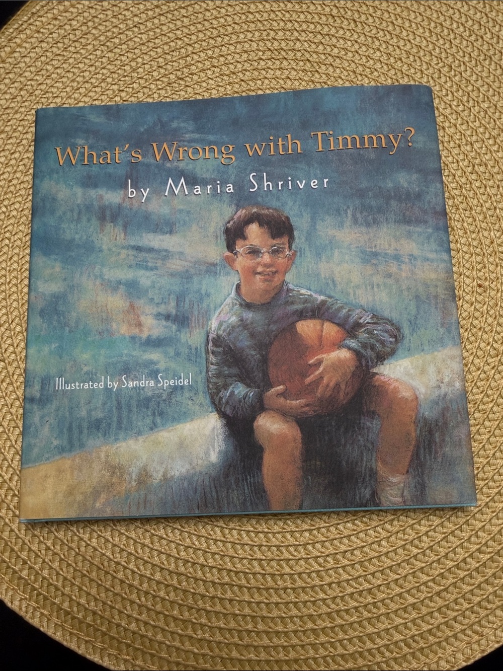 What's Wrong with Timmy? by Maria Shriver - Blue Cover Children's Book